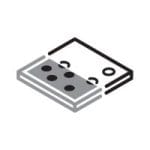 Čisitící proces ikona pokovení