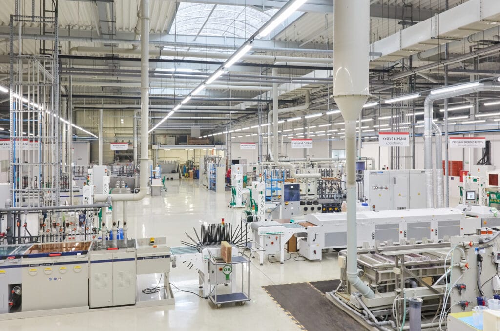 factory Gatema, PCB in Europe