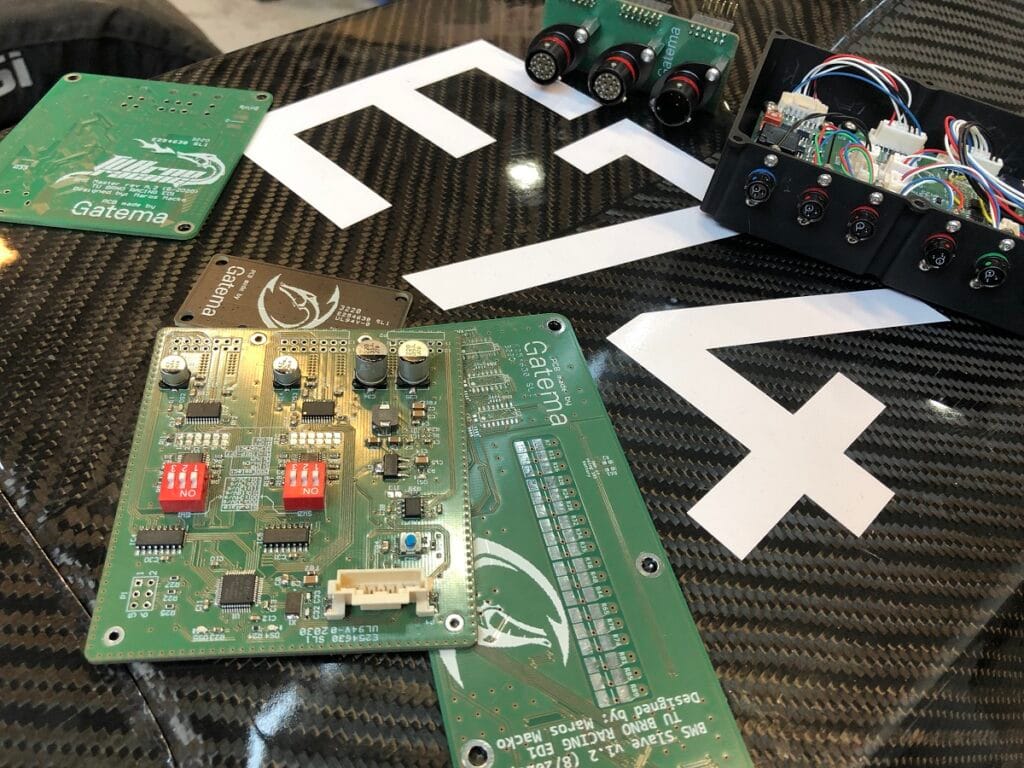 PCB for Student formula race car